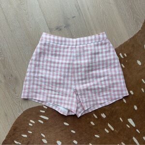 POSSE Pink Gingham Women's Shorts